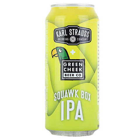 Karl Strauss Squawk Box IPA by Karl Strauss Brewing Co, beer label