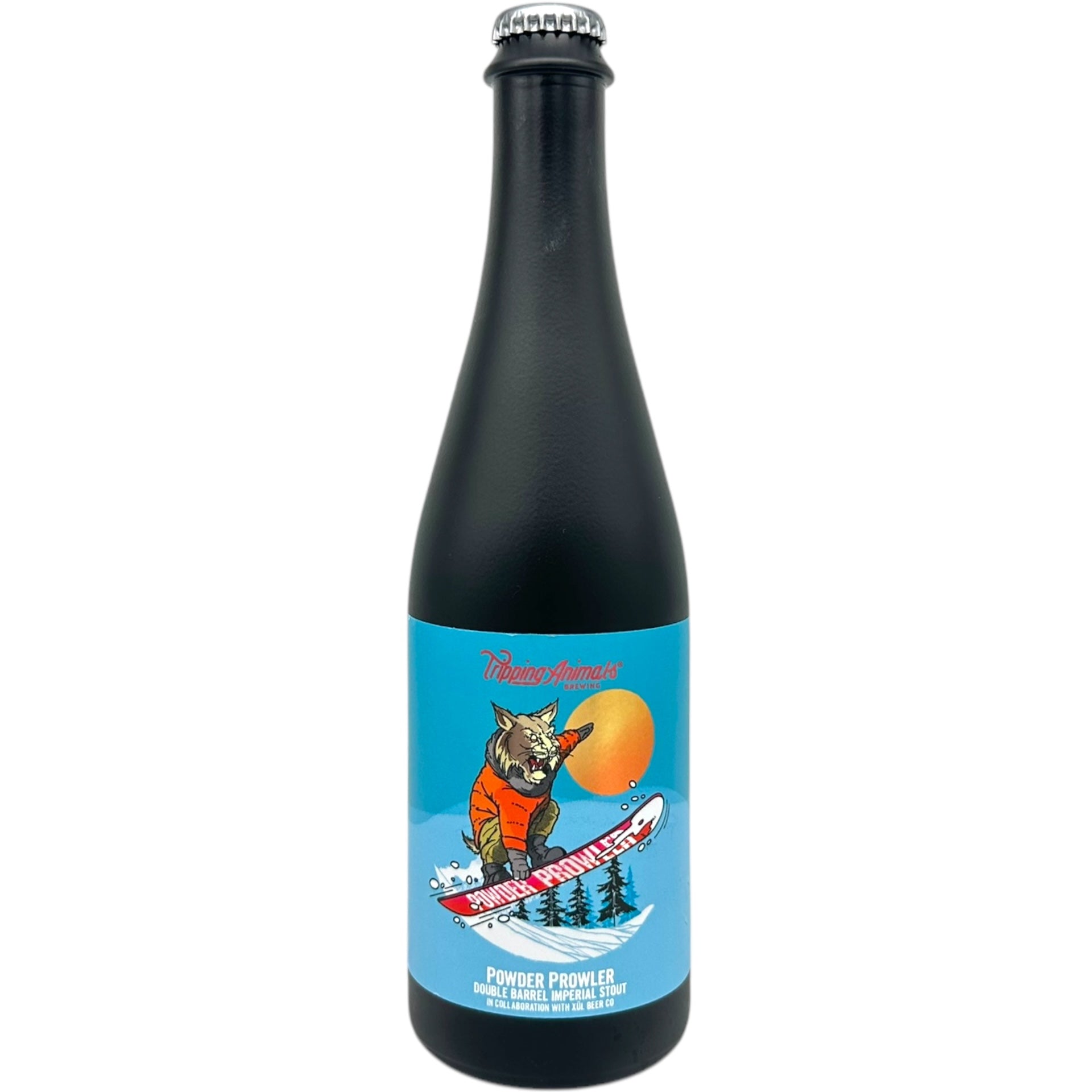 Tripping Animals x Xül Beer Co. Powder Prowler by Tripping Animals Brewing Co., beer label