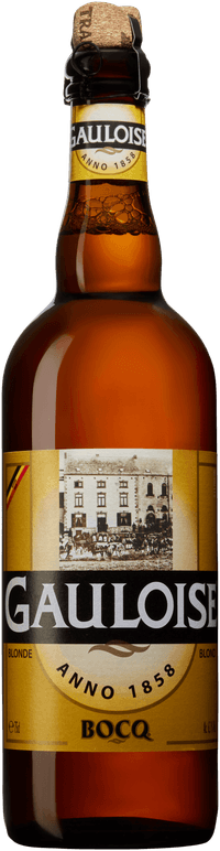 Gauloise Blond by Brasserie du Bocq, beer label
