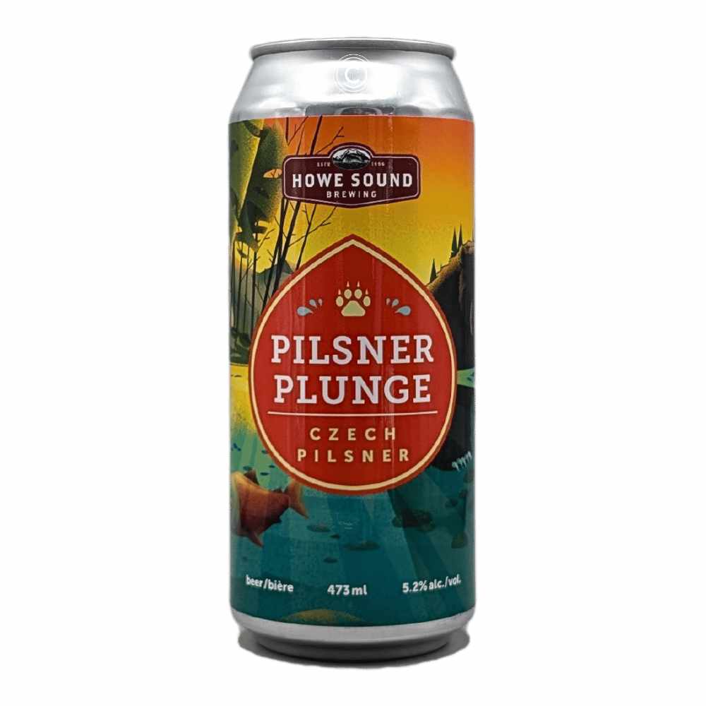 Pilsner Plunge Czech Pilsner by Howe Sound Brewing, beer label