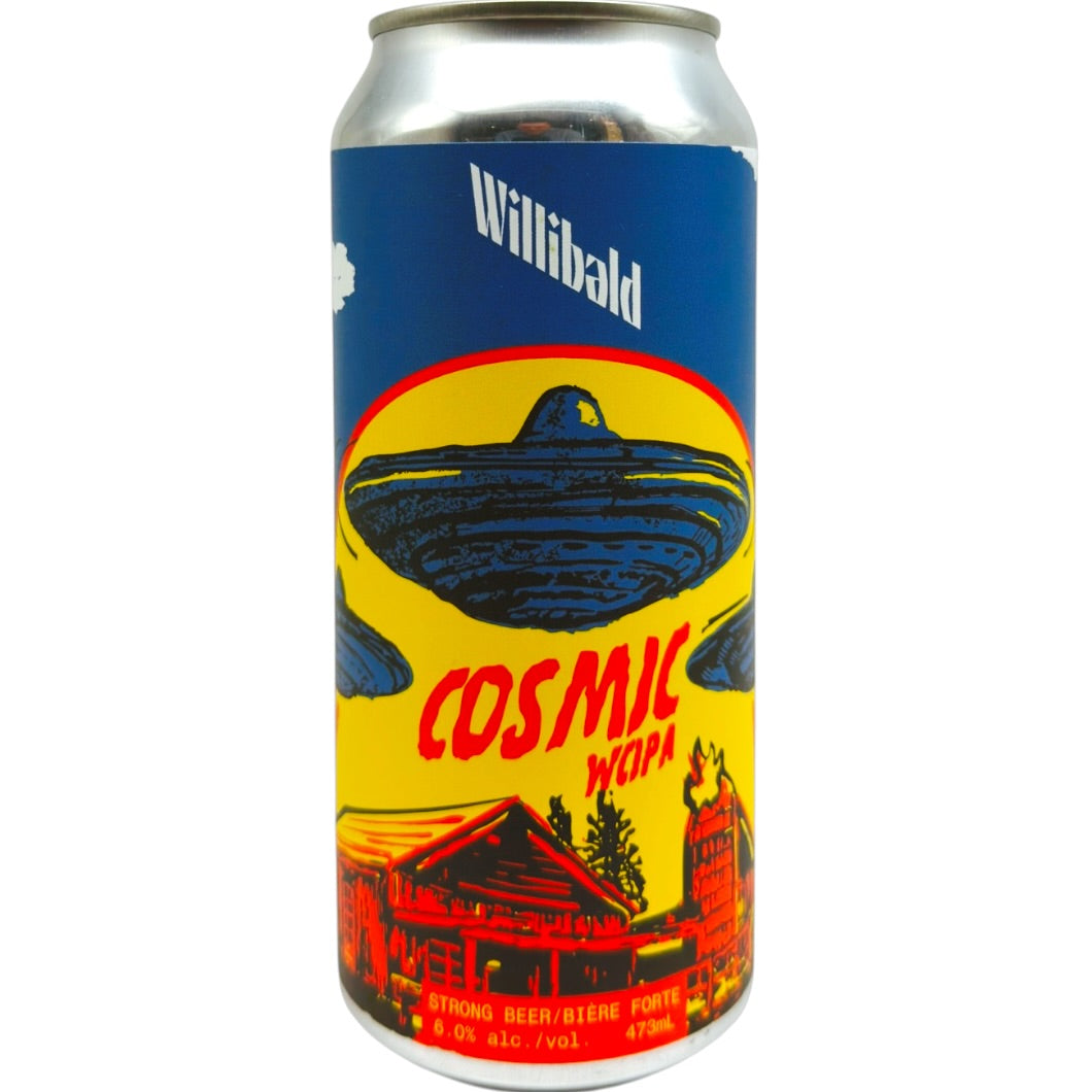 Willibald Cosmic (West Coast IPA) by Willibald Farm Distillery & Brewery, beer label
