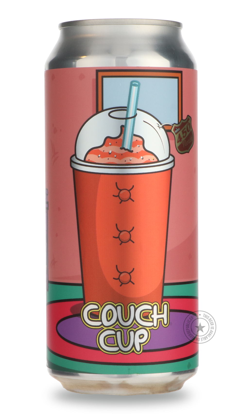 Couch Cup by 450 North Brewing Company, beer label
