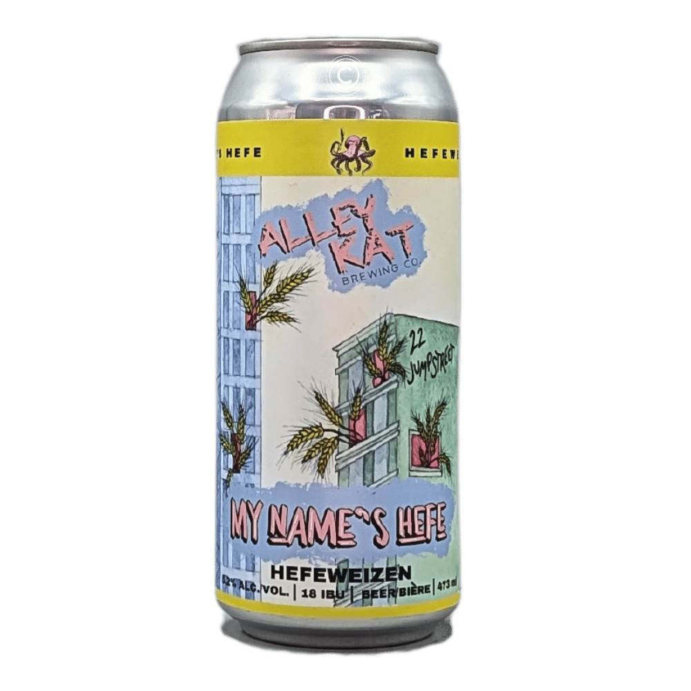 My Name's Hefe Hefeweizen by Alley Kat Brewing Company, beer label