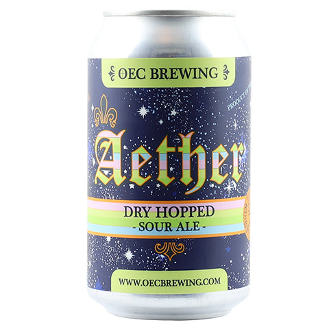 OEC Aether Dry Hopped Sour Ale by OEC Brewing, beer label