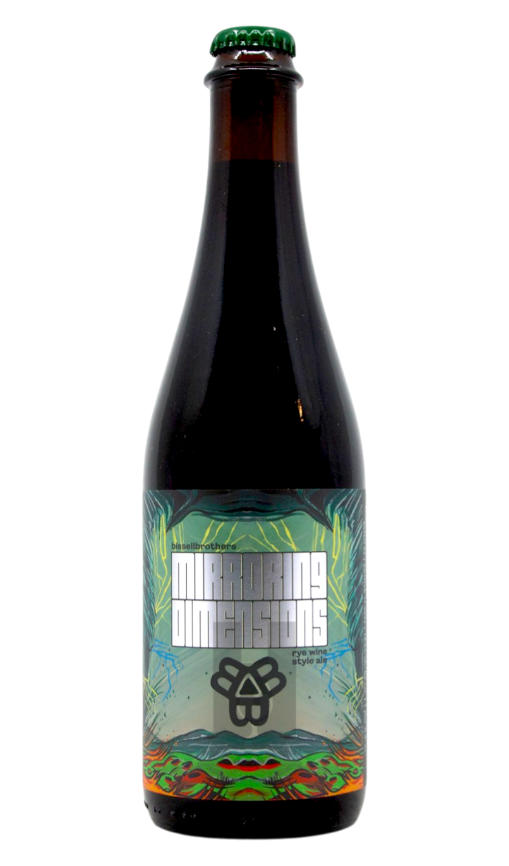 Bissell Brothers Mirroring Dimensions (Batch #02) by Bissell Brothers Brewing Company, beer label