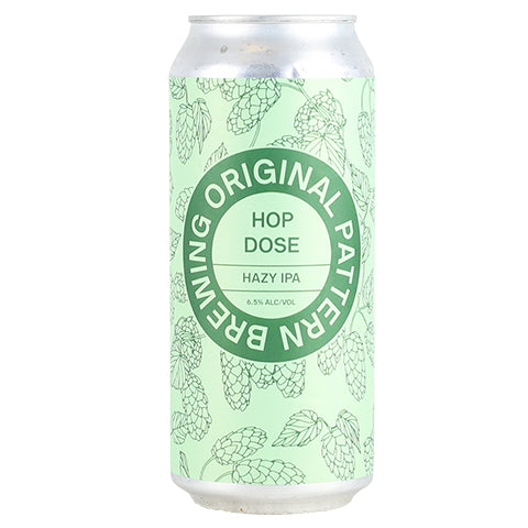 Original Pattern Hop Dose Hazy IPA by Original Pattern Brewing Company, beer label