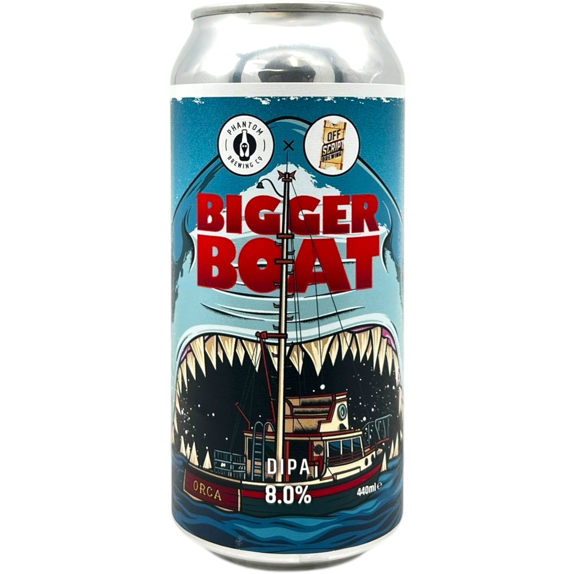 Phantom Bigger Boat by Phantom Brewing Co., beer label
