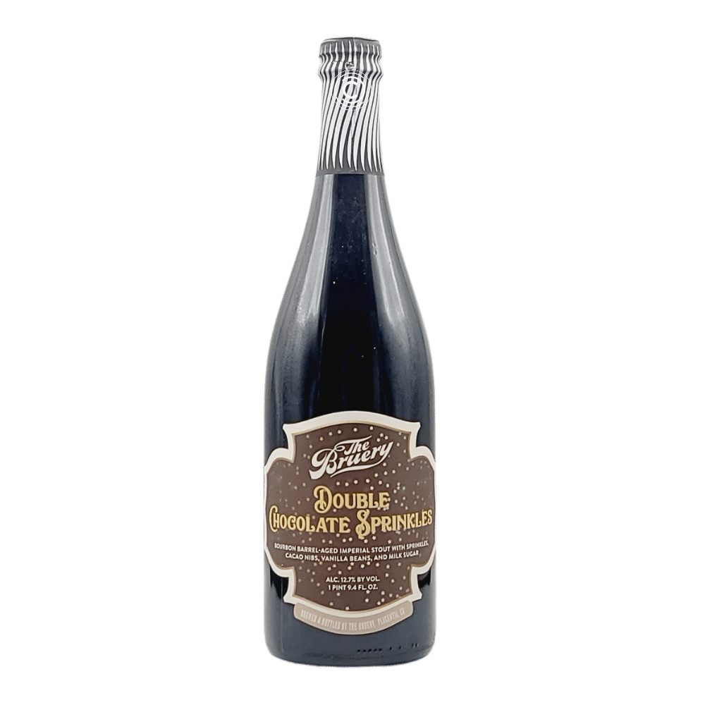 Double Chocolate Sprinkles Imperial Stout by The Bruery, beer label
