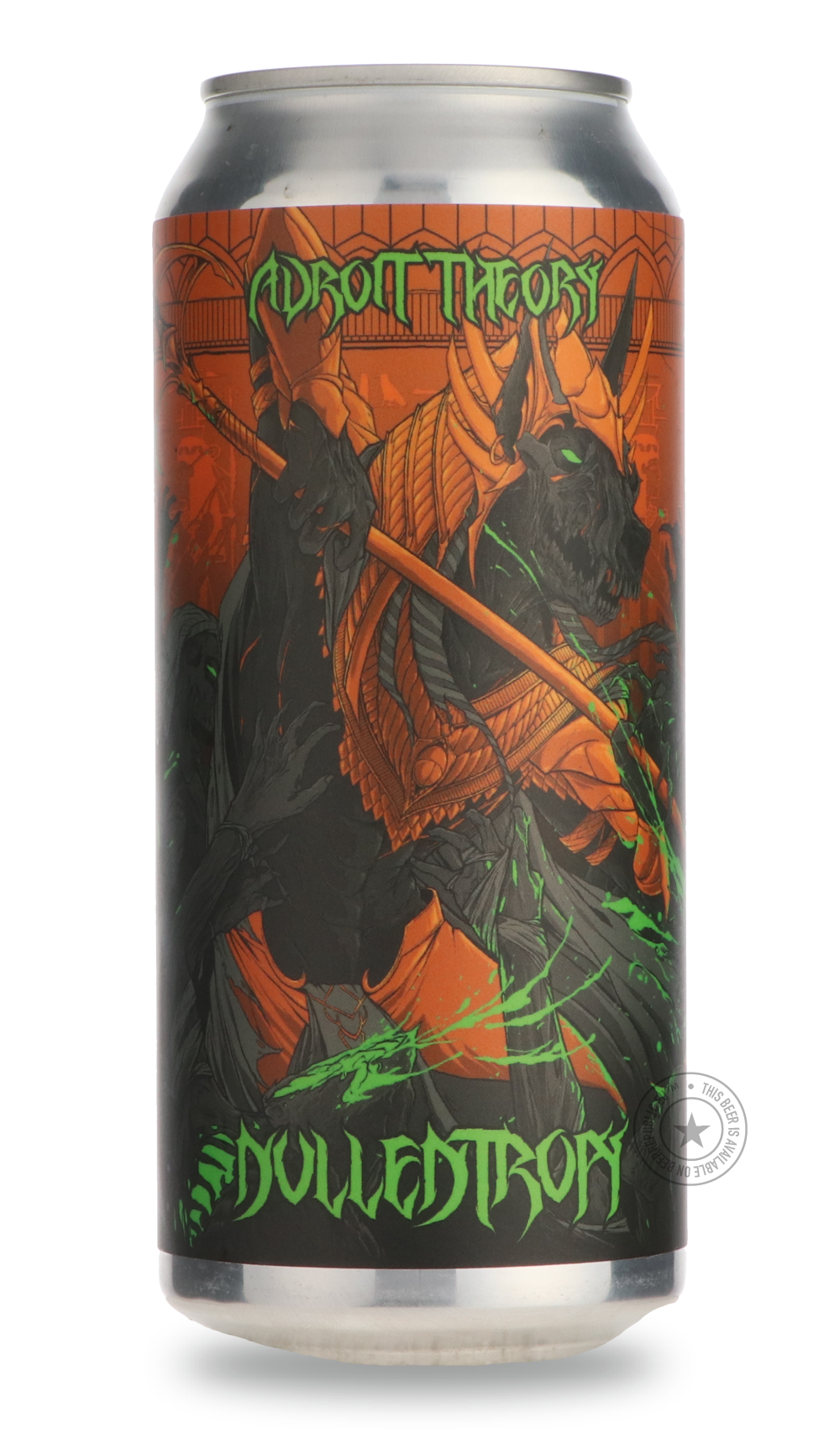 Nullentropy (Ghost Nullentropy) by Adroit Theory Brewing Company, beer label