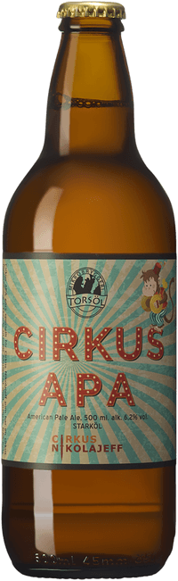 Torsöl Microbryggeri Cirkus APA by Torsöl Mikrobryggeri, beer label