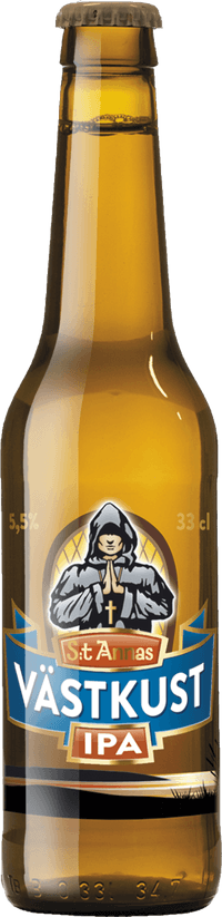 S:t Annas Västkust by Krönleins, beer label