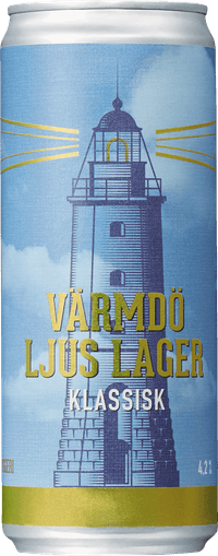 Ljus by Värmdö Bryggeri, beer label