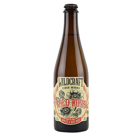 WildCraft Wild Rose Cider by WildCraft Cider Works, beer label