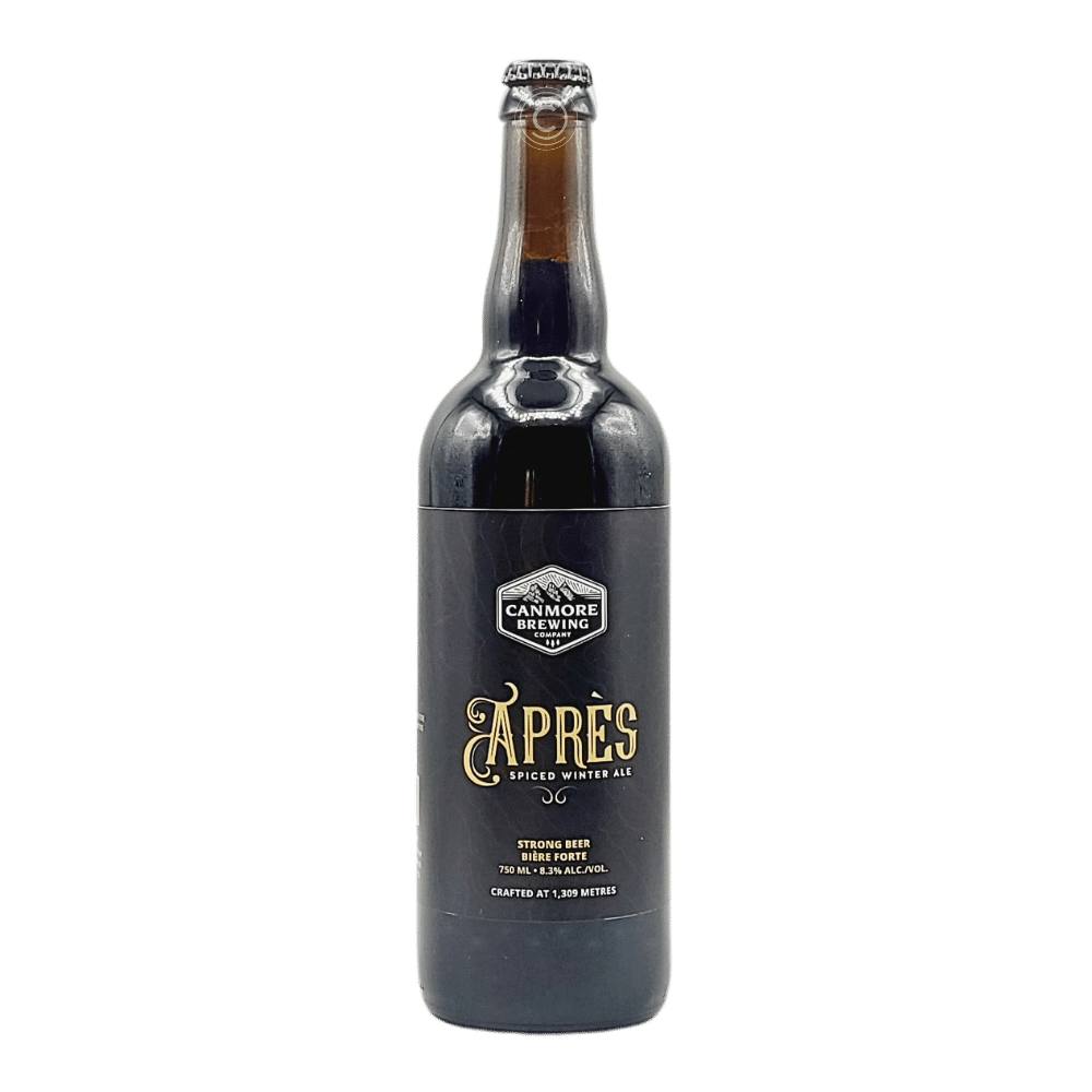 Apres Spiced Winter Ale by Canmore Brewing Company, beer label
