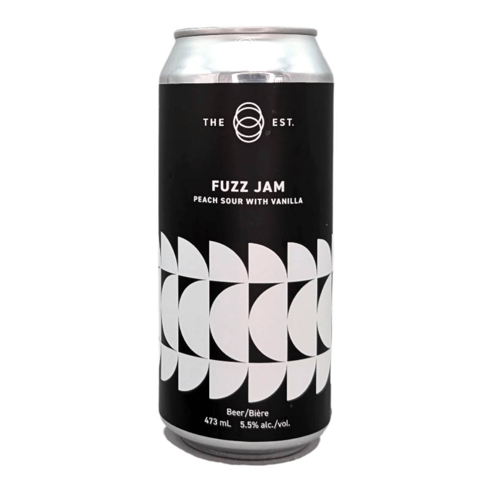 Fuzz Jam Peach Sour with Vanilla by The Establishment Brewing Company, beer label
