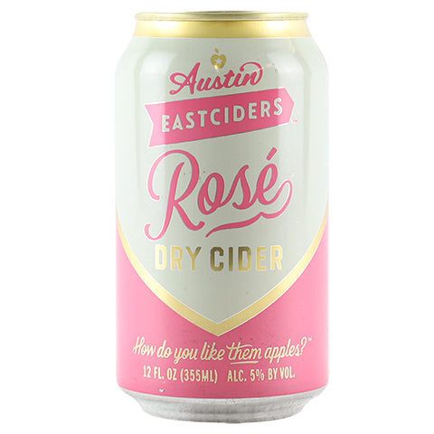 Austin Eastciders Rose Dry Cider by Austin Eastciders, beer label