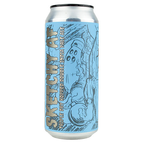 Imprint Beer Sketchy AF TDH IPA by Imprint Beer Company, beer label