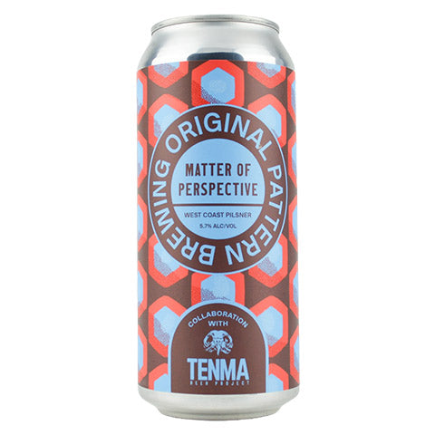 Original Pattern Matter of Perspective Pilsner by Original Pattern Brewing Company, beer label