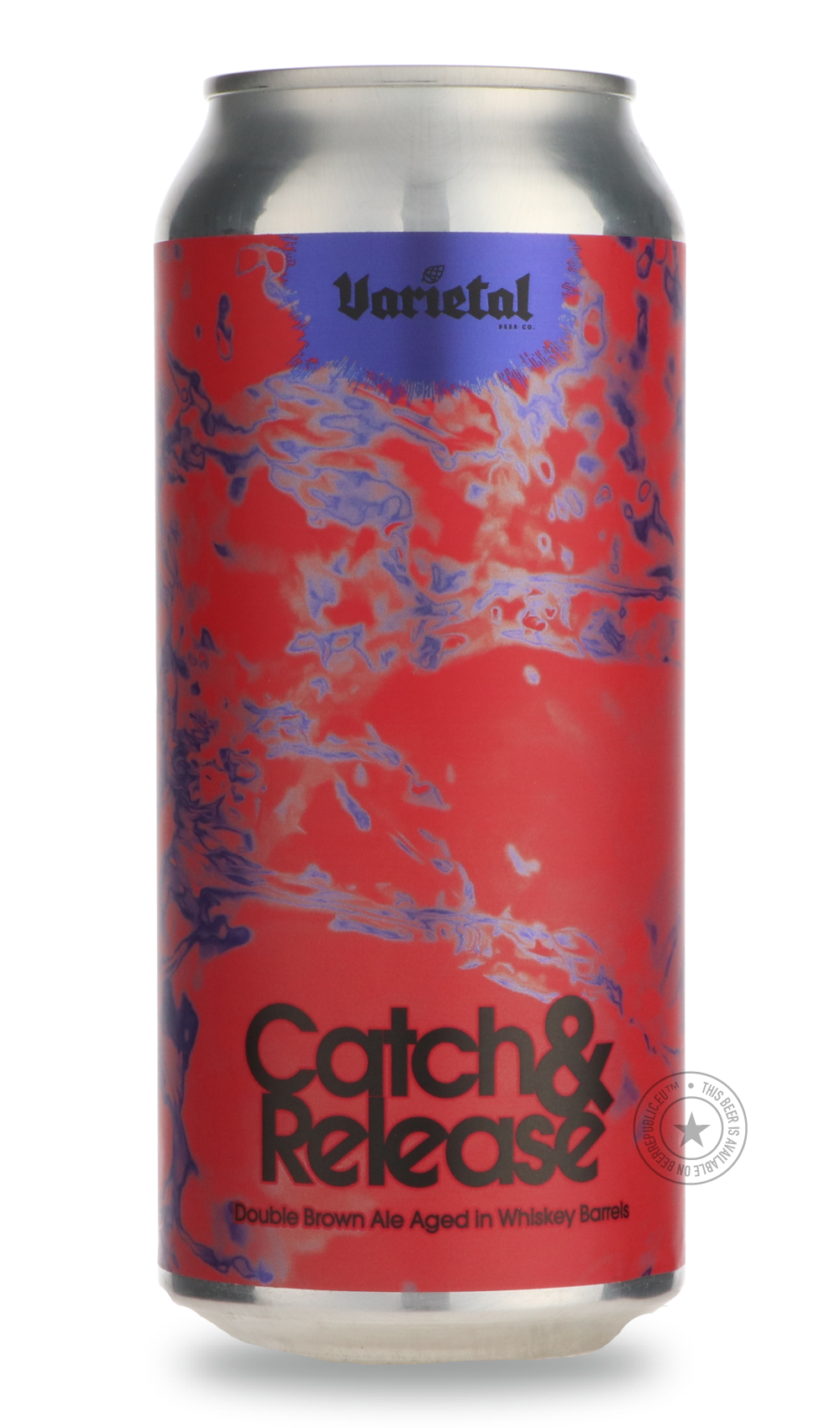 Catch & Release BA Double Brown by Varietal Beer Company, beer label