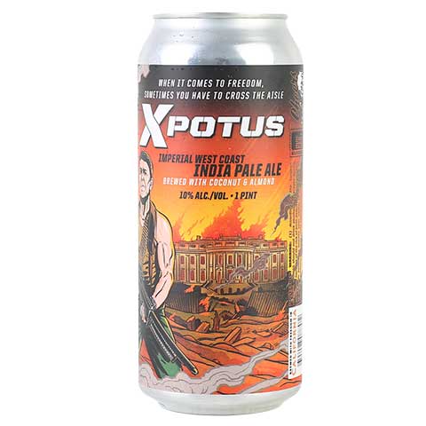Paperback Xpotus Imperial IPA by Paperback Brewing Co., beer label