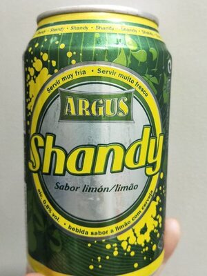 Shandy by Argus Brewery, beer label