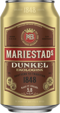 Mariestads Dunkel by Spendrups Bryggeri, beer label