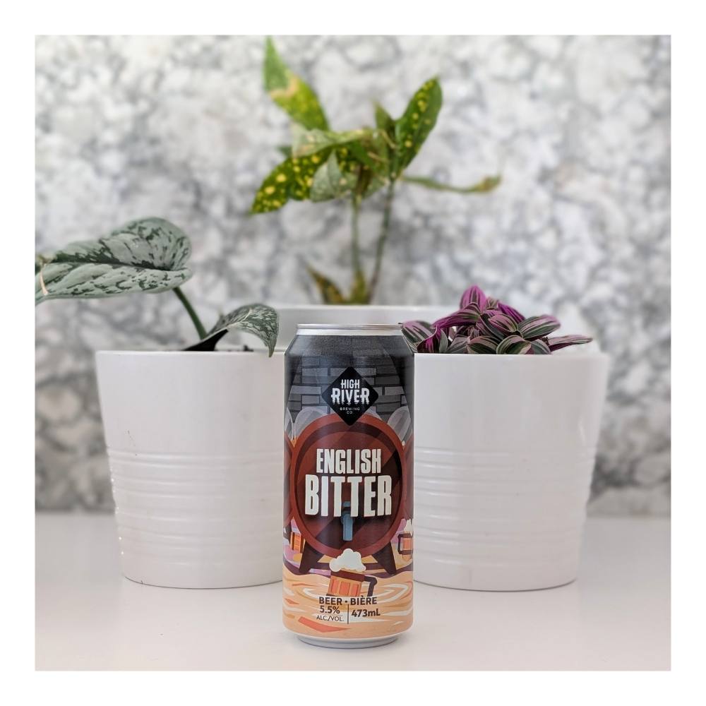 Co. English Bitter by High River Brewing Company, beer label