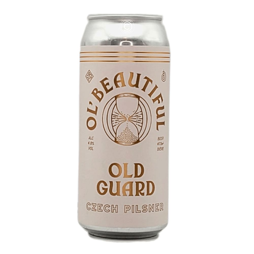 Old Guard Czech Pilsner by Ol' Beautiful Brewing Company, beer label