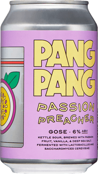 Passion Preacher by PangPang Brewery, beer label
