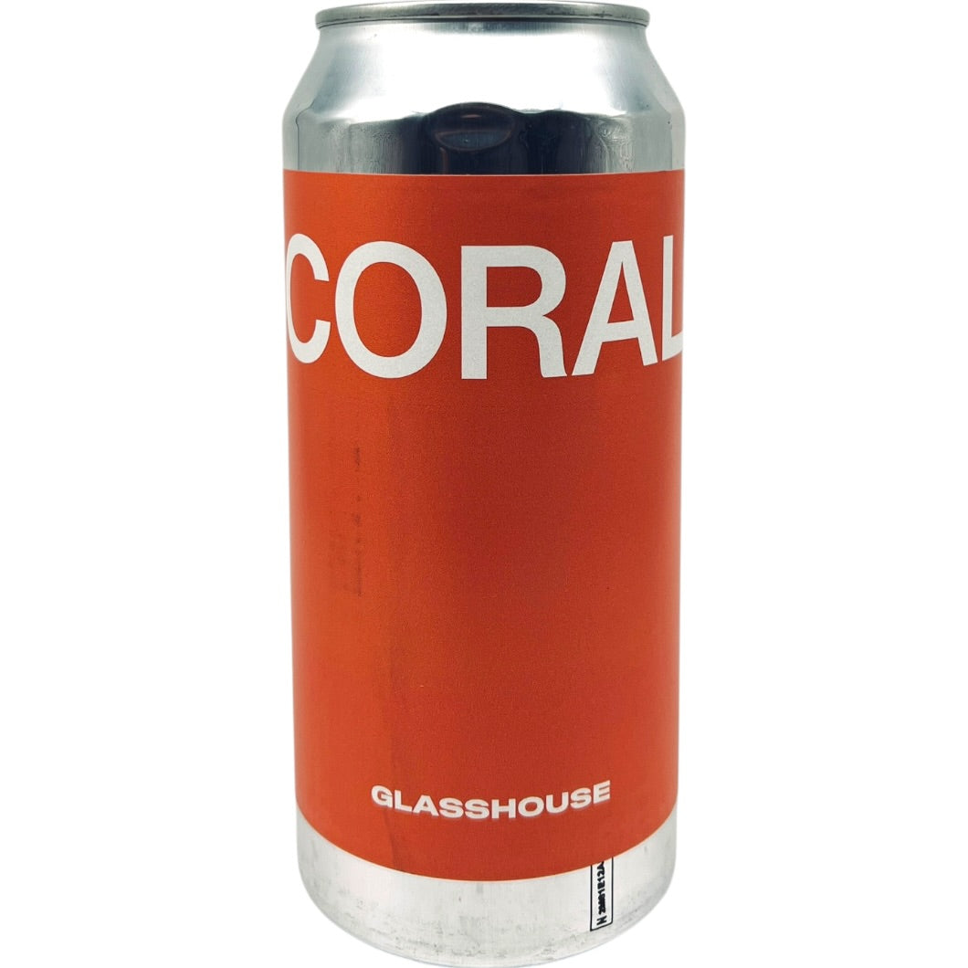 GlassHouse Coral by Glasshouse Beer Co, beer label