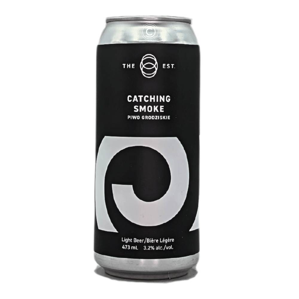 Catching Smoke Smoked Pilsner by The Establishment Brewing Company, beer label
