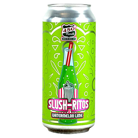 450 North Slush-Ritos Watermelon Lime Sour by 450 North Brewing Company, beer label