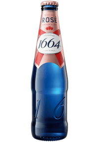 1664 Rosé by Kronenbourg, beer label