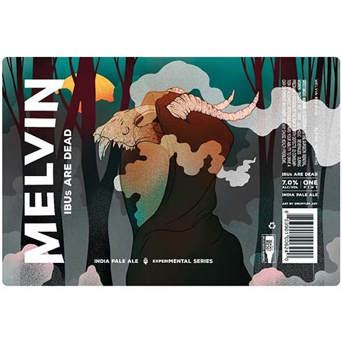 Melvin IBUs Are Dead IPA by Melvin Brewing, beer label