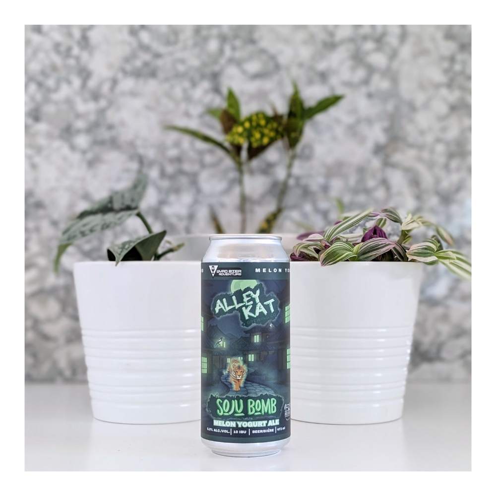 Soju Bomb Melon Yogurt Ale by Alley Kat Brewing Company, beer label