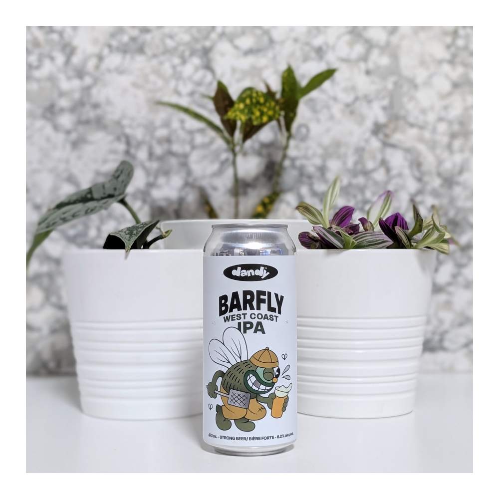 Barfly West Coast IPA by The Dandy Brewing Company, beer label