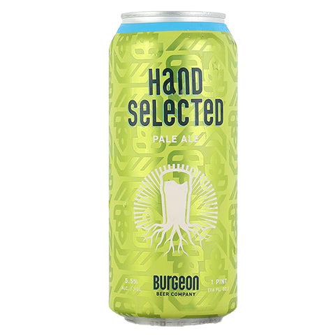 Burgeon Hand Selected Pale Ale by Burgeon Beer Company, beer label
