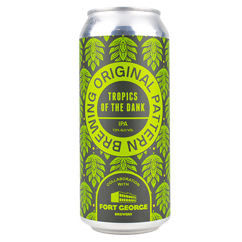 Original Pattern Tropics Of The Dank IPA by Original Pattern Brewing Company, beer label