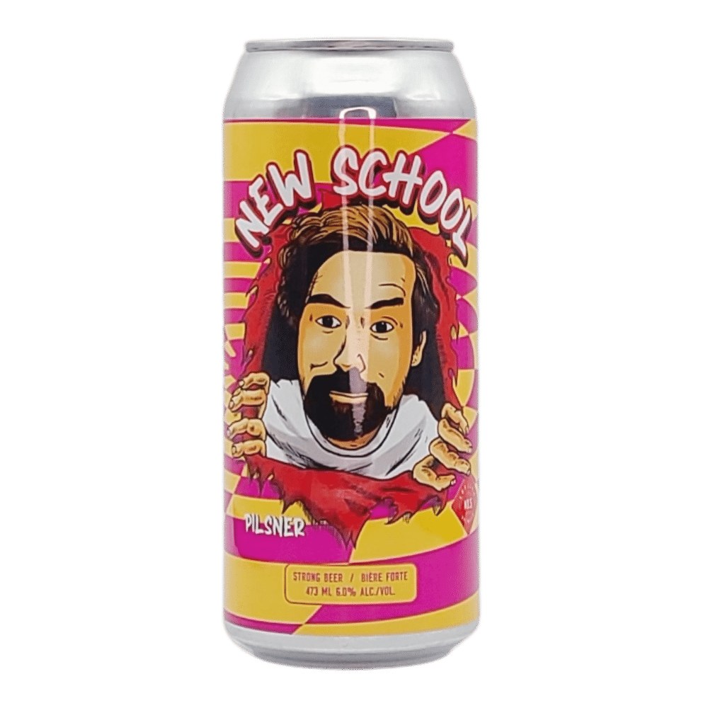 Brewery New School Pilsner by Trolley 5 Brewery, beer label