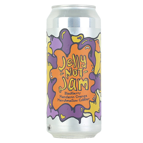 Burley Oak Jelly Not Jam Blackberry Mandarin Orange Marshmallow Cobbler by Burley Oak Craft Brewery, beer label
