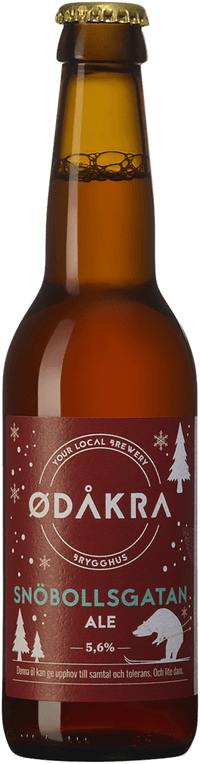 Snöbollsgatan by Ödåkra Brygghus, beer label