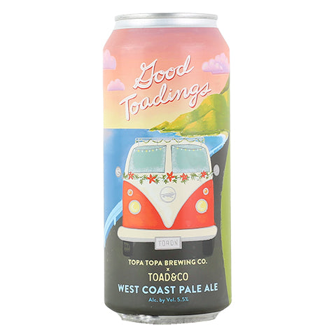 Topa Topa Good Toadings West Coast Pale Ale by Topa Topa Brewing Co, beer label