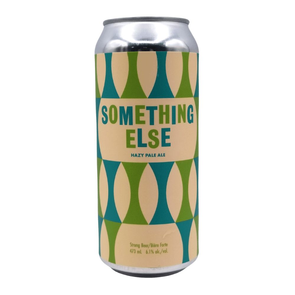 Something Else Hazy Pale Ale by Cabin Brewing Company, beer label