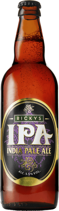Rickys India Pale Ale by Zeunerts, beer label