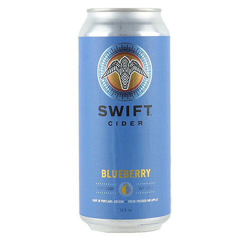 Swift Blueberry Cider by Swift Cider, beer label