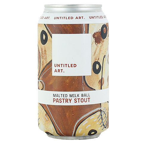 Untitled Art Malted Milk Ball Pastry Stout by Untitled Art, beer label