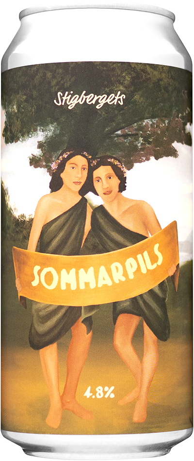Sommarpils by Stigbergets Bryggeri, beer label