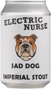Electric Nurse Sad Dog by Brewtrade Sweden, beer label