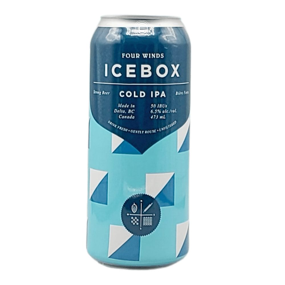 Co. Icebox Cold IPA by Four Winds Brewing, beer label