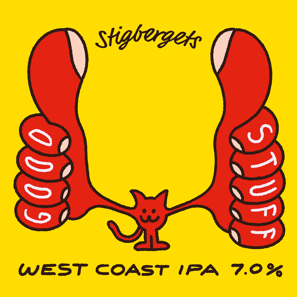 Good Stuff by Stigbergets Bryggeri, beer label